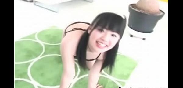  Beautiful japanese teen Karen showing